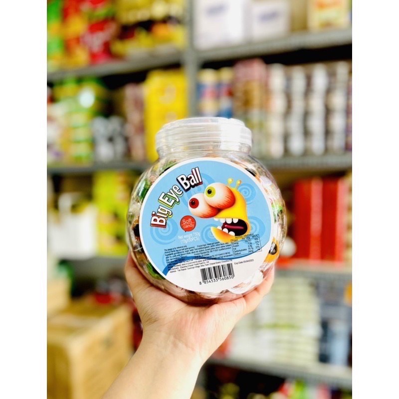 (Giảm 20K Ship Đơn 49K) Kẹo dẻo hình mắt hottrend Combo 5 cái