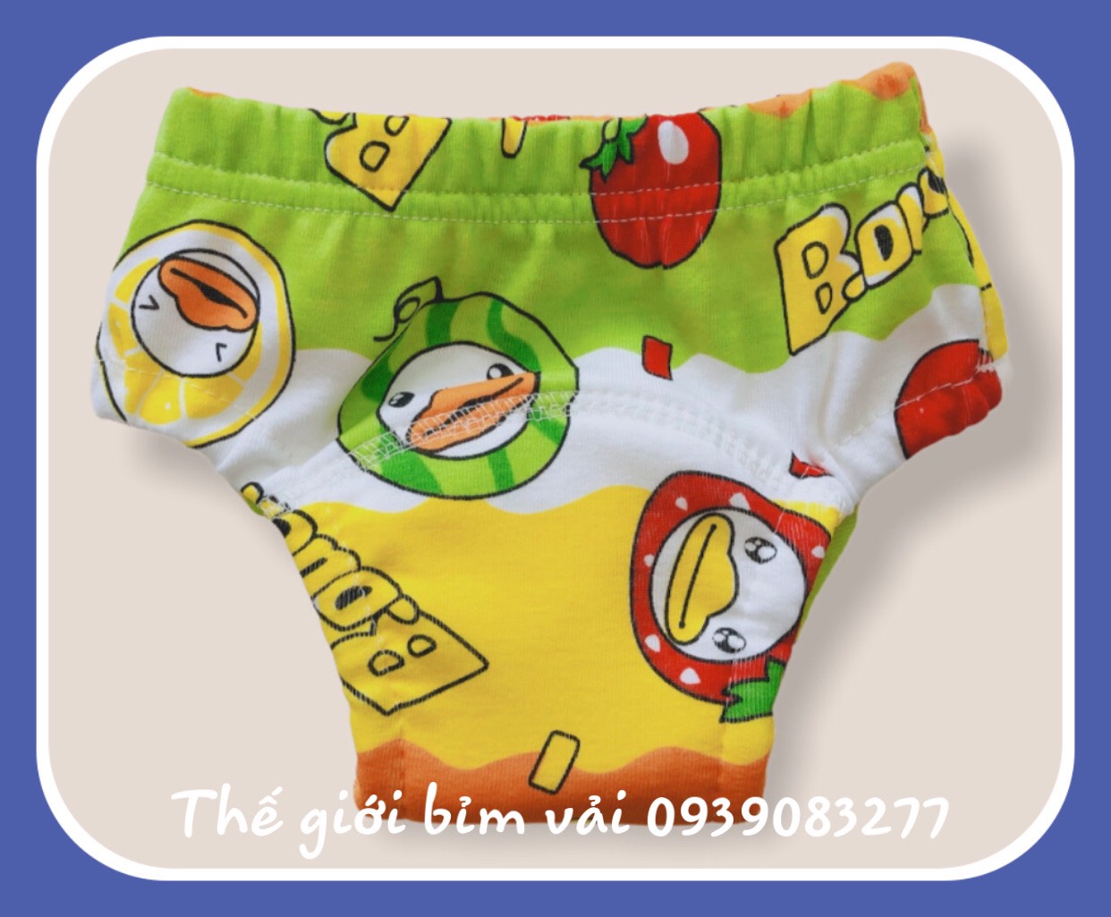 Combo 05 Quần Bỏ Bỉm Vải Riokids Dành Cho Bé