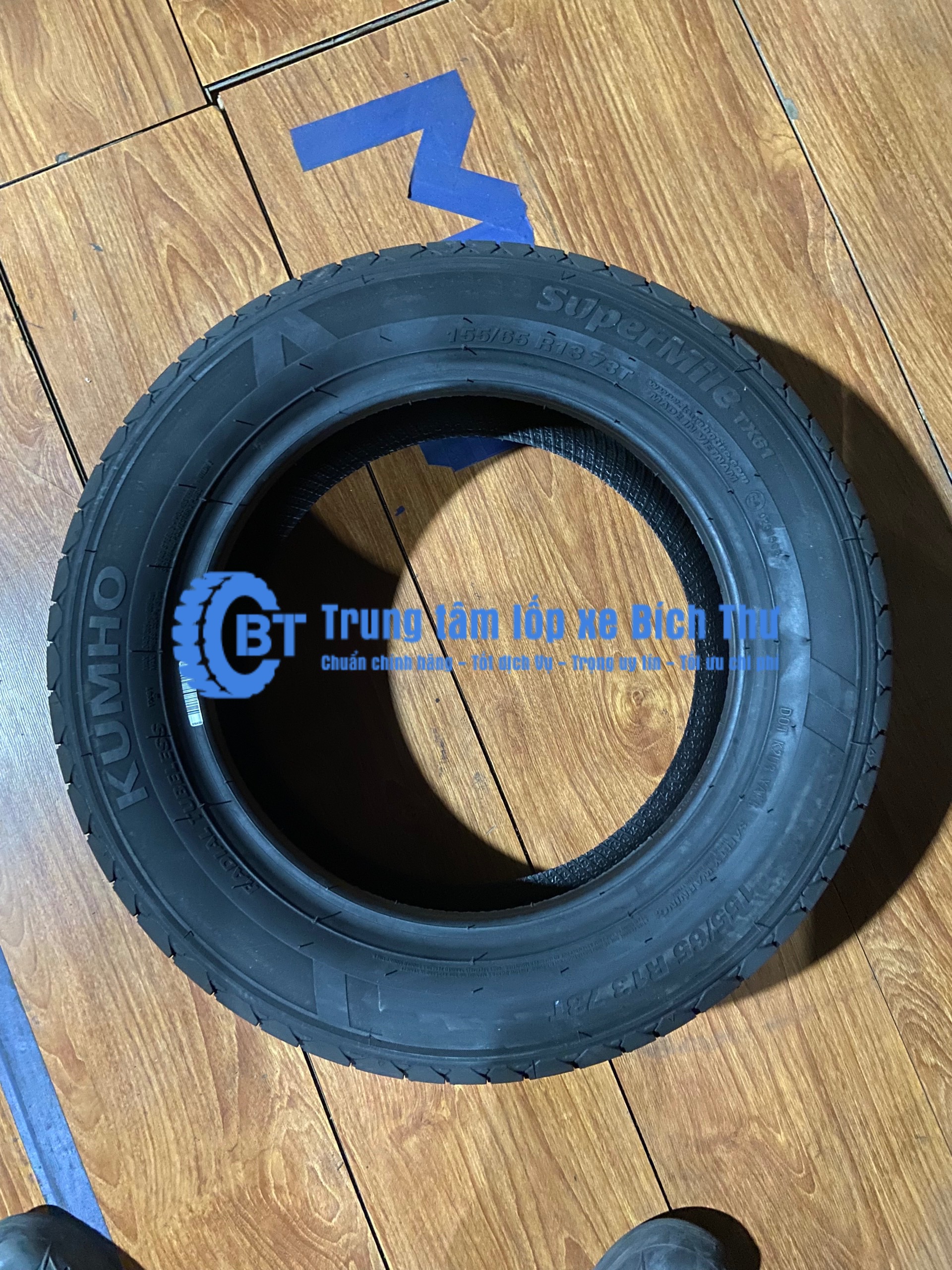 Lốp Kumho 155/65R13 Super Mile TX61