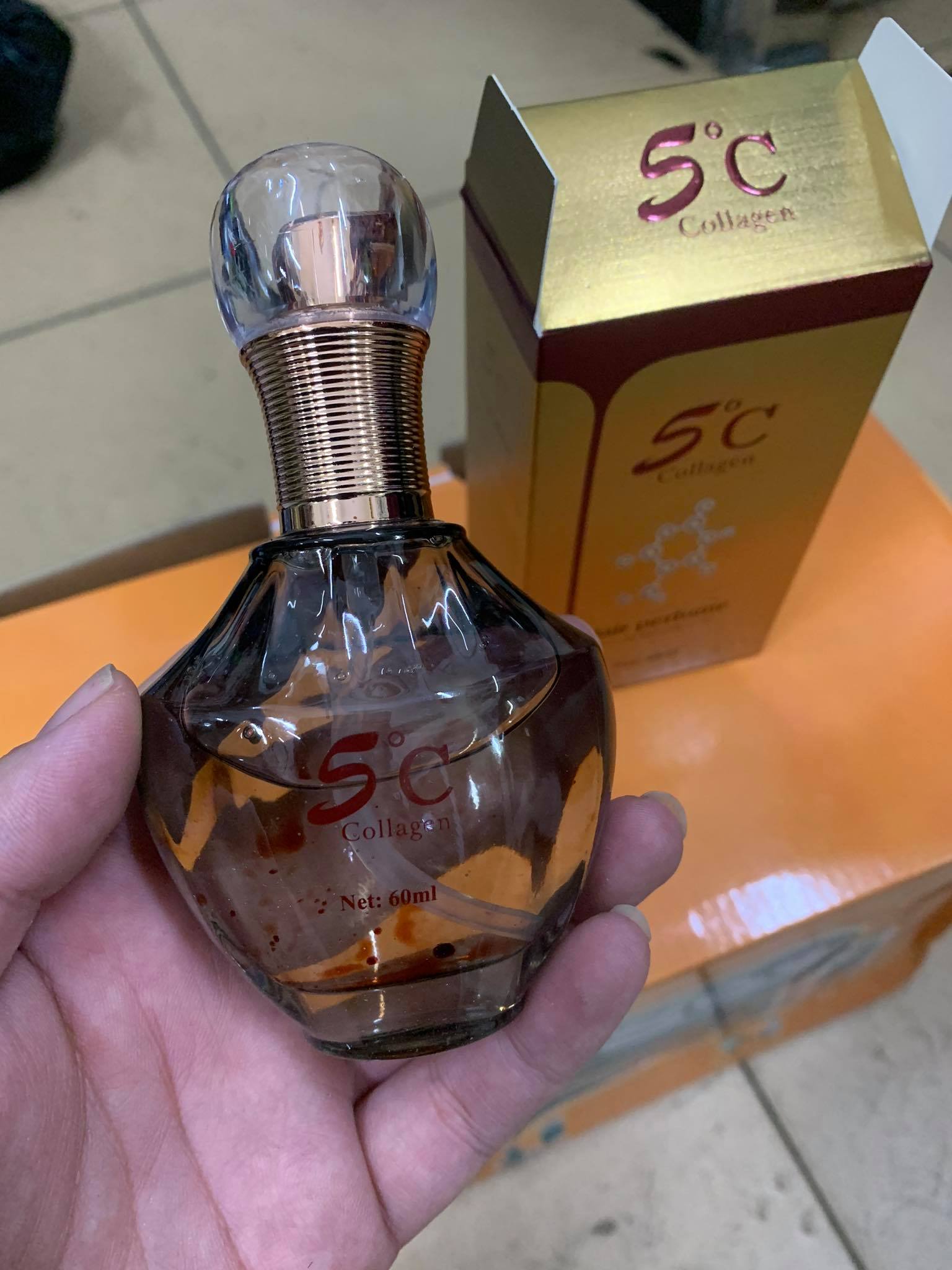Tinh dầu dưỡng tóc collagen 5C 60ml