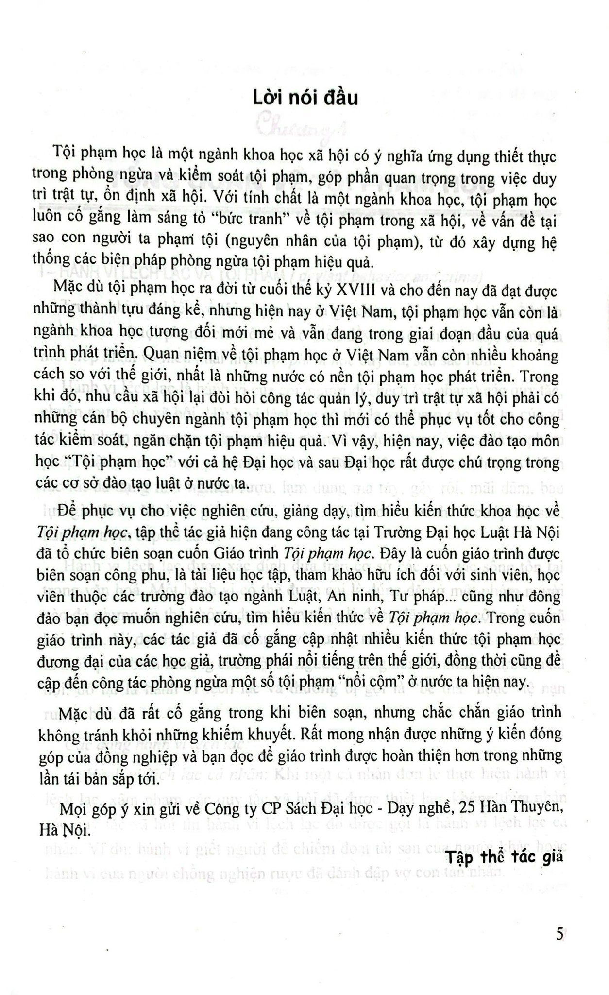 Sách - Giáo Trình Tội Phạm Học