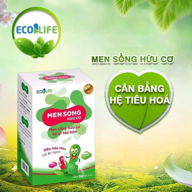 Men sống hữu cơ Ecolife