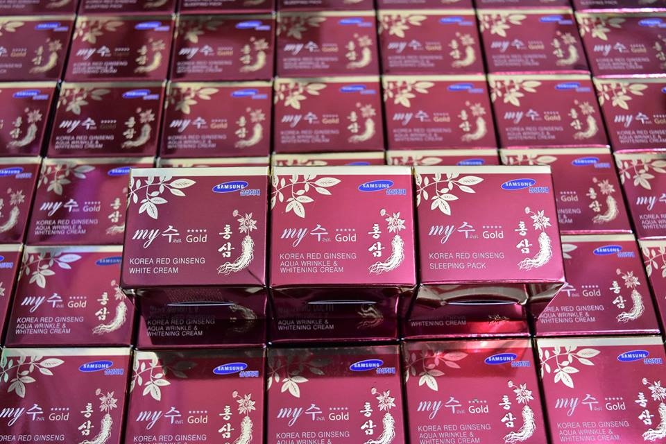 Kem Dưỡng Da Hồng Sâm My Gold Hàn Quốc