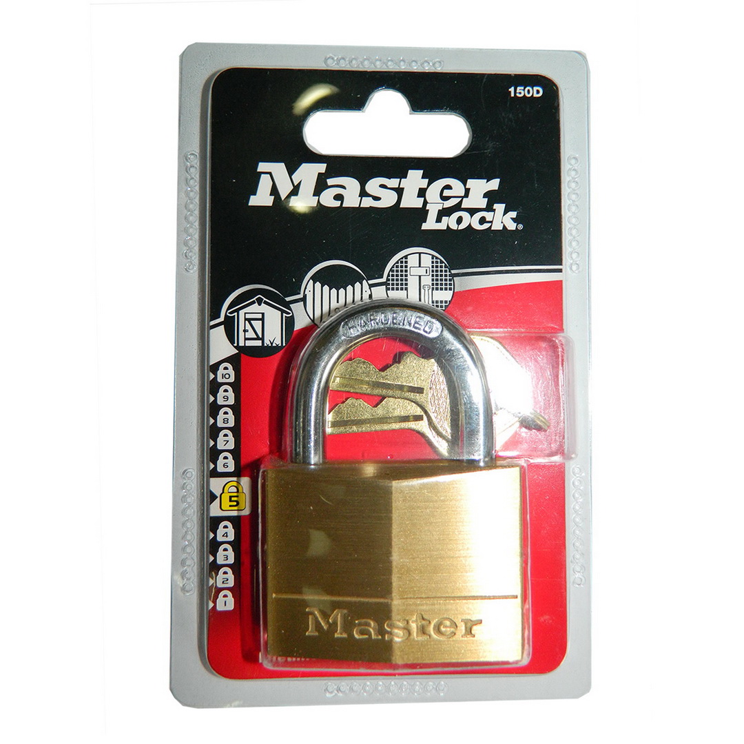 Khóa thân đồng Master Lock 150 EURD (Vàng đồng)