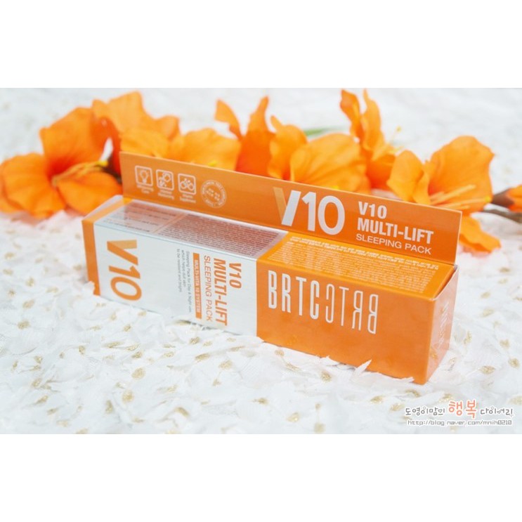 [HCM]Mặt nạ ngủ trắng da BRTC v10 multi lift sleeping pack