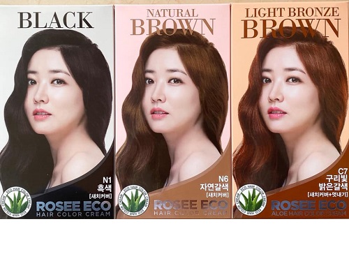 THUỐC NHUỘM TÓC ORGANIC ROSEE ECO Hàn quốc