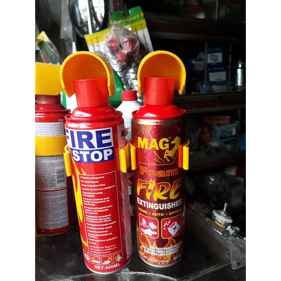 Bình cứu hỏa bình chữa cháy mini Fire Stop 500ml