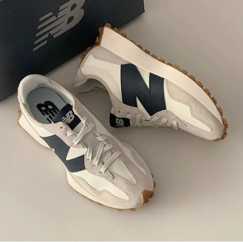 Giày Sneaker Thể Thao New Balance NB 327 (Xanh Đen Fullbox)