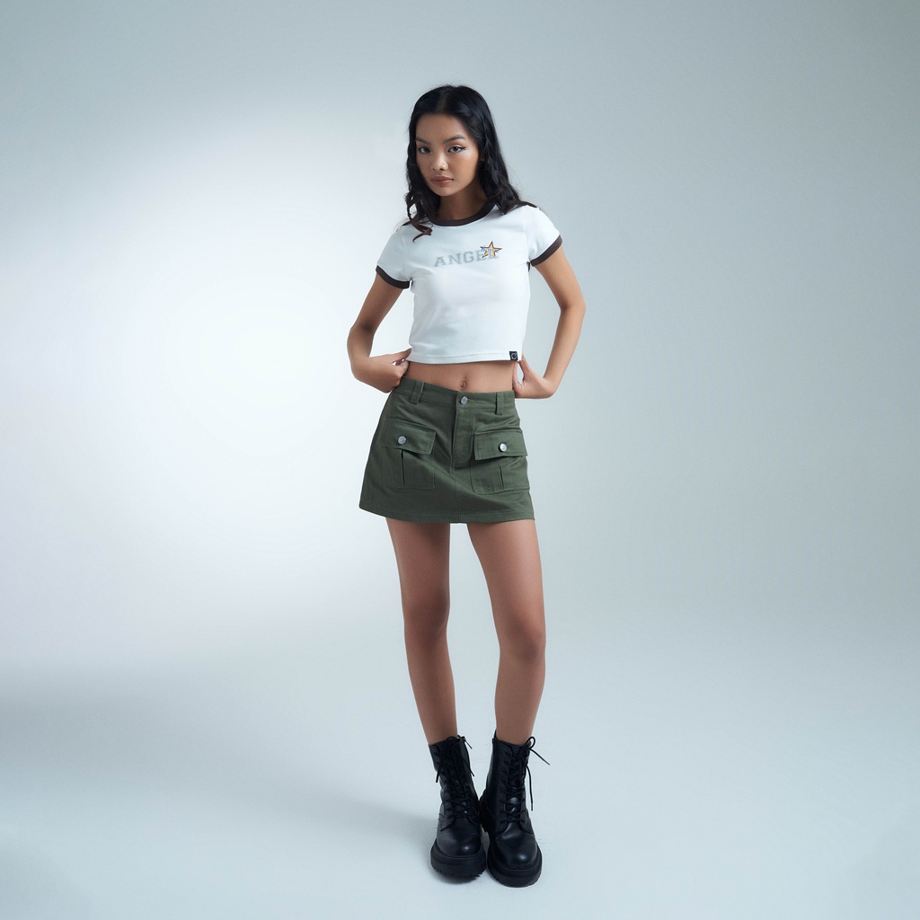Áo Croptop PRADIES Bling Angel Phome Croptee