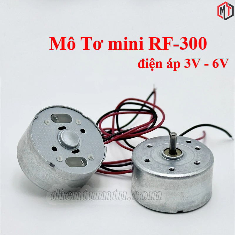 Mô tơ - động cơ mini rf-300 điện áp 3v - 6v
