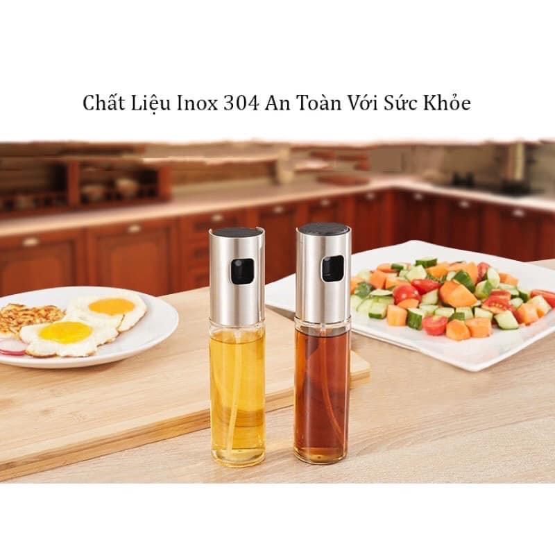Bình xịt dầu ăn Lock&Lock 100ml kèm phểu và cọ rửa - CKO109