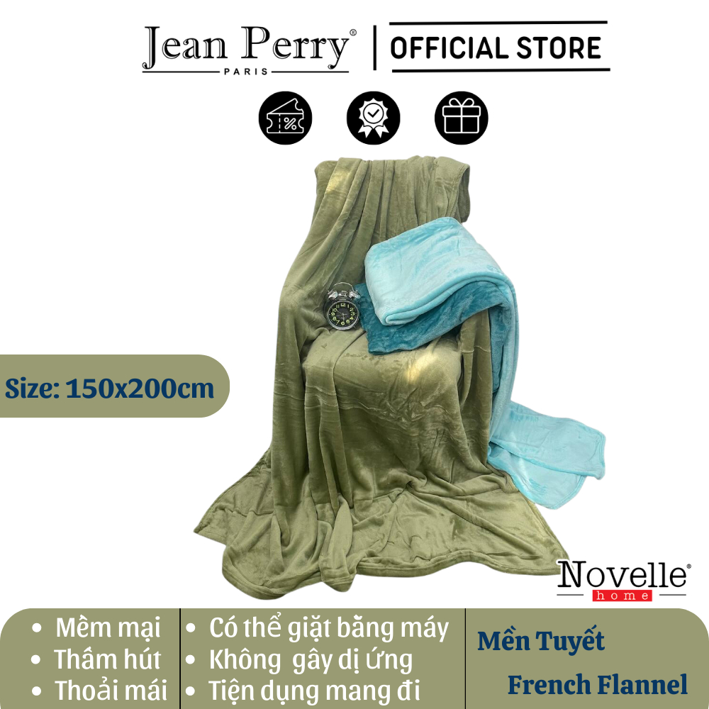 Chăn mền tuyết nhung NV French Flannel 150x200cm
