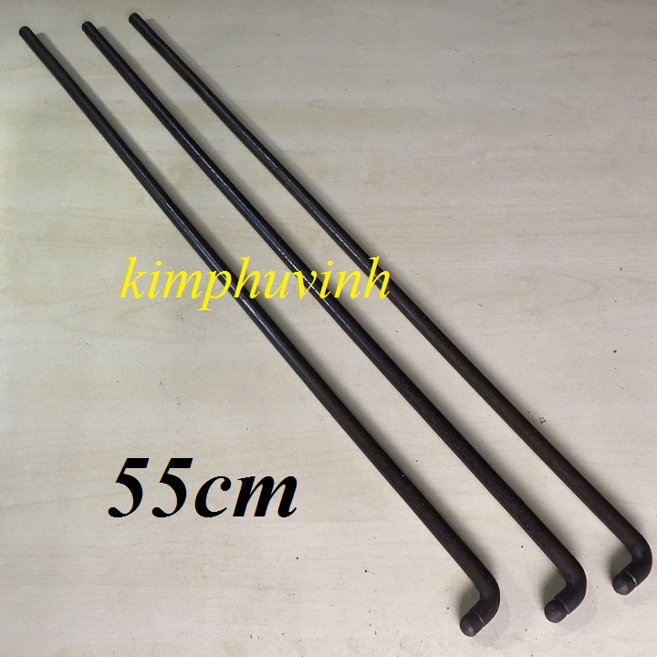 01 cái - 55cm chốt cổng cửa sắt - chốt đứng cửa sắt 55cm