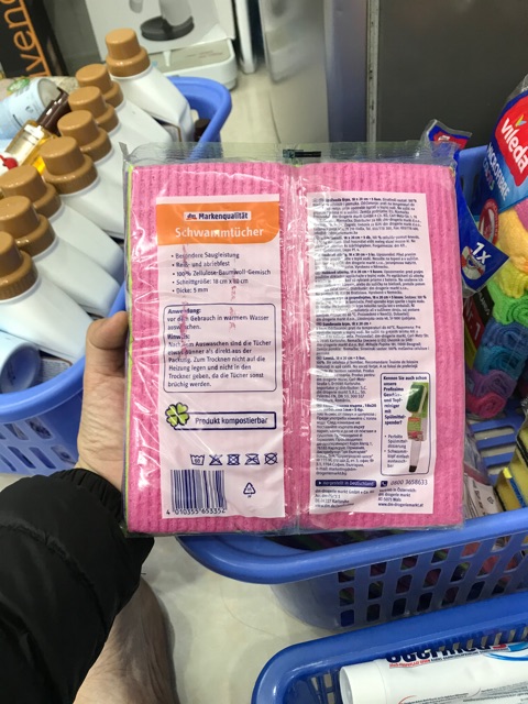 KHĂN LAU ĐA NĂNG BỌT BIỂN PROFISSIMO Hàng Đức