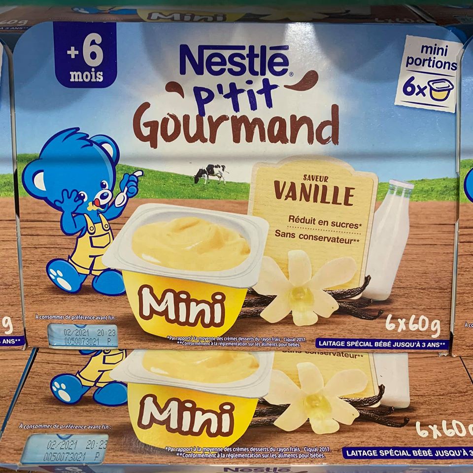 Váng sữa Nestle Pháp (Date 2022)