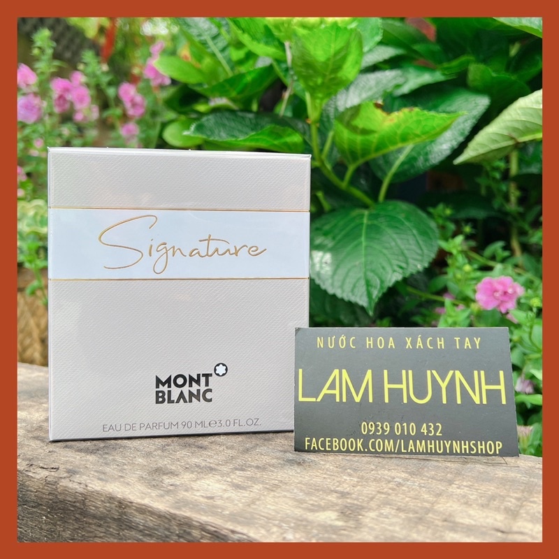 [ CHÍNH HÃNG] Nước hoa MONTBLANC SIGNATURE 90ml