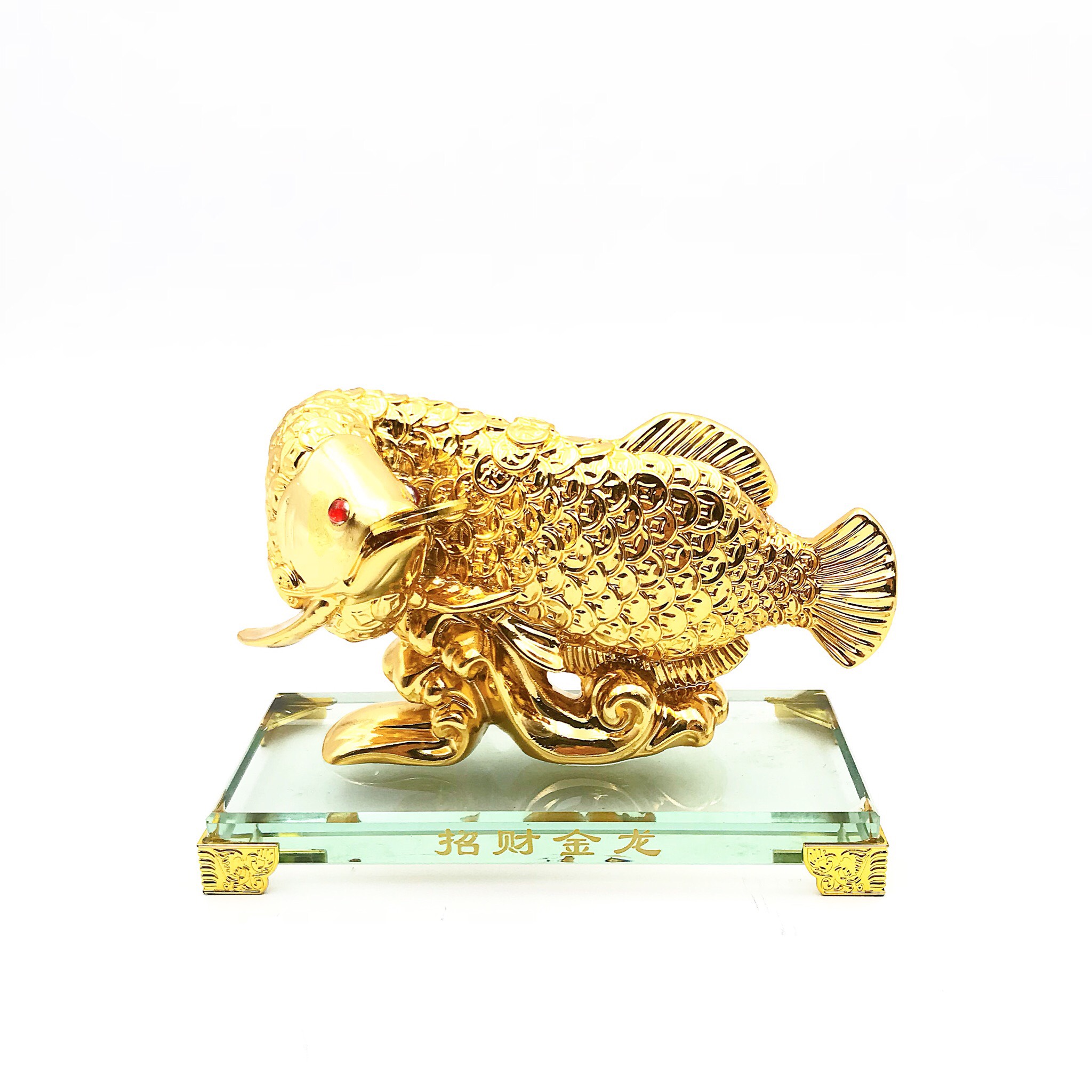 Tượng cá kim long phong thủy