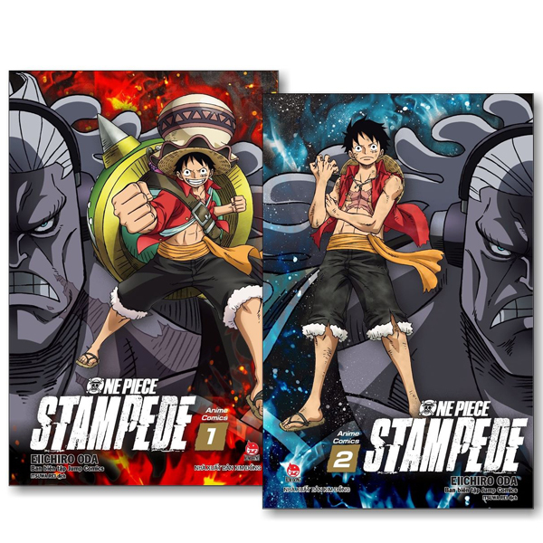 One Piece Stampede trọn bộ 2 tập - Anime Comics (Mới 100%)