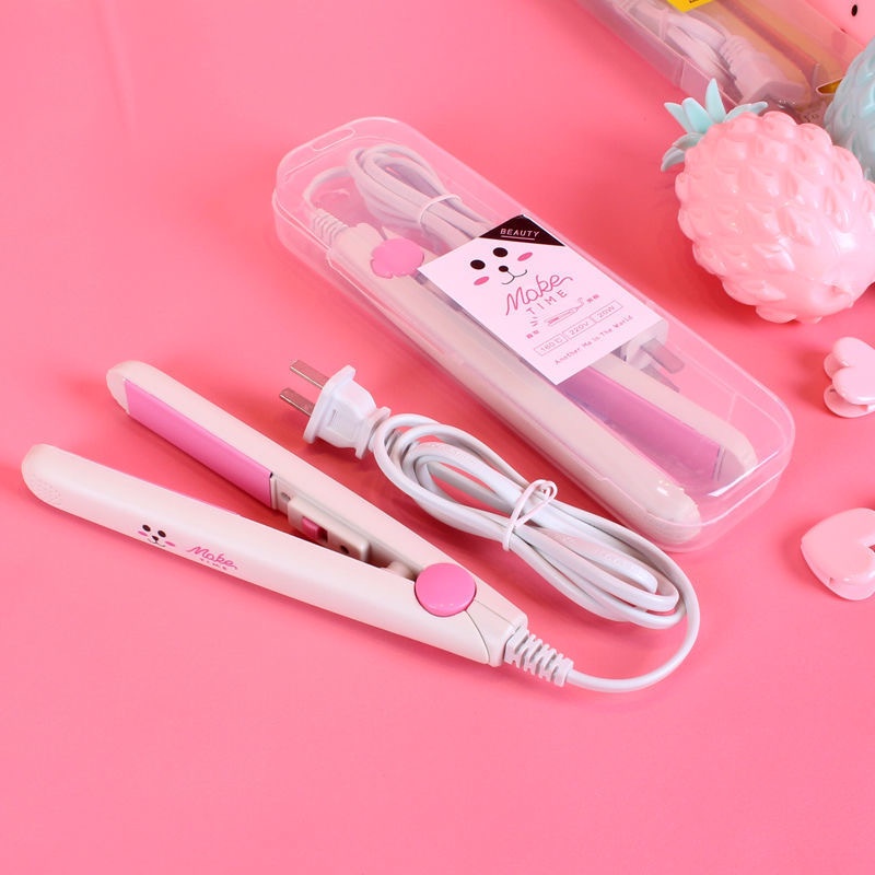 Máy duỗi tóc là tóc mini, máy kẹp uốn duỗi tóc mini giúp duỗi uốn thẳng tóc 2 trong 1