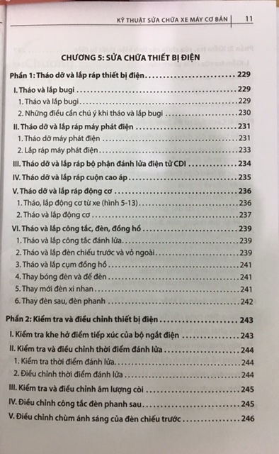 Kỹ Thuật Sửa Chữa Xe Máy Cơ Bản