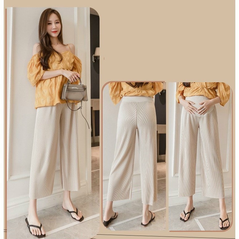 Quần bầu  - Quần bầu  chất  đẹp có đáp bụng và chun chỉnh QB