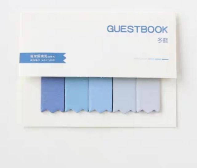Tập giấy nhớ sticky note màu sắc (set 2 tệp)