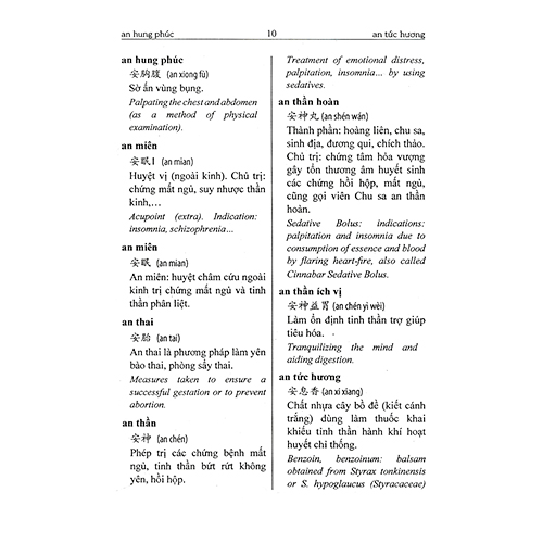 Sách - Từ Điển Đông Y Hán - Việt - Anh ( Tái bản)