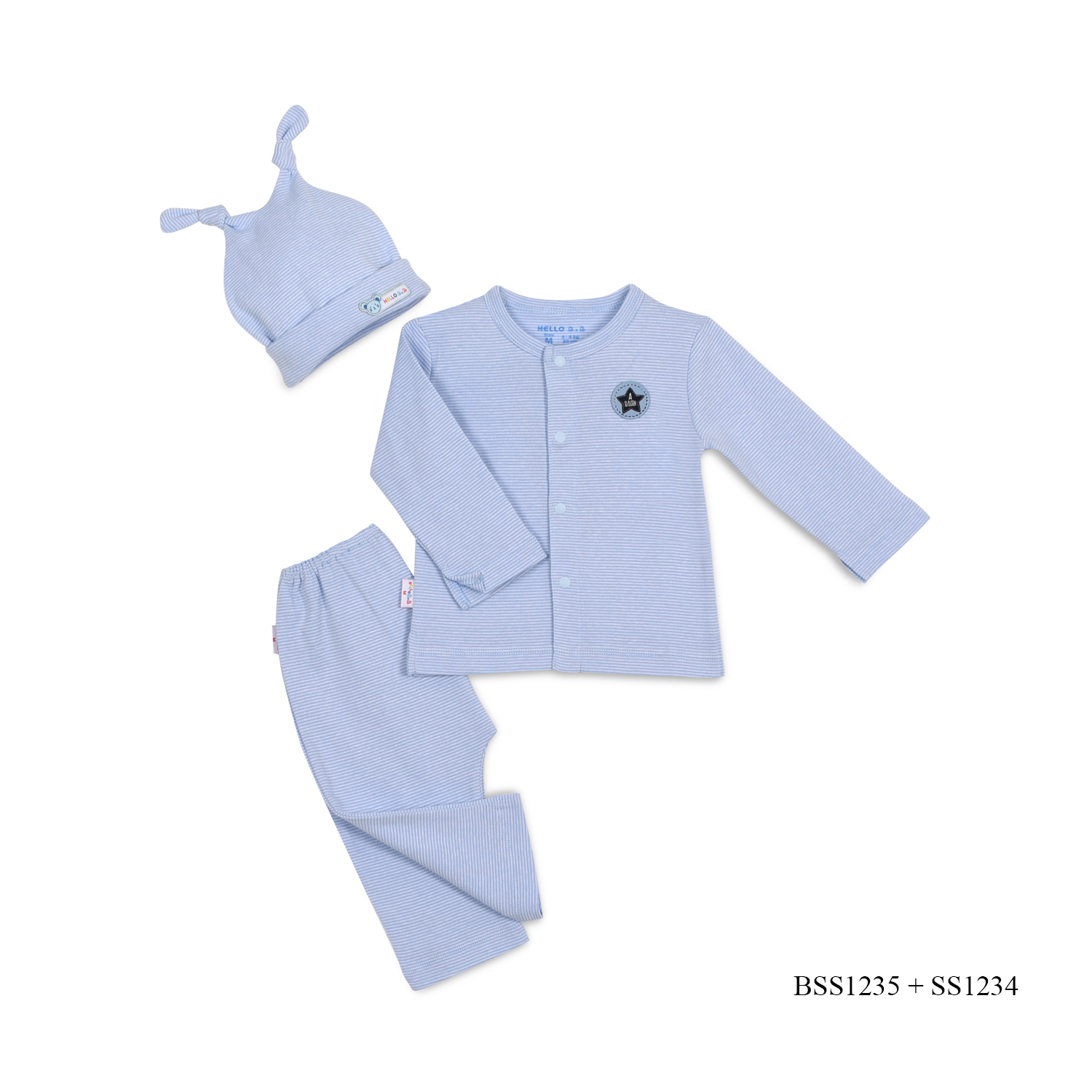 BỘ SƠ SINH SỌC 1235- HELLO BB