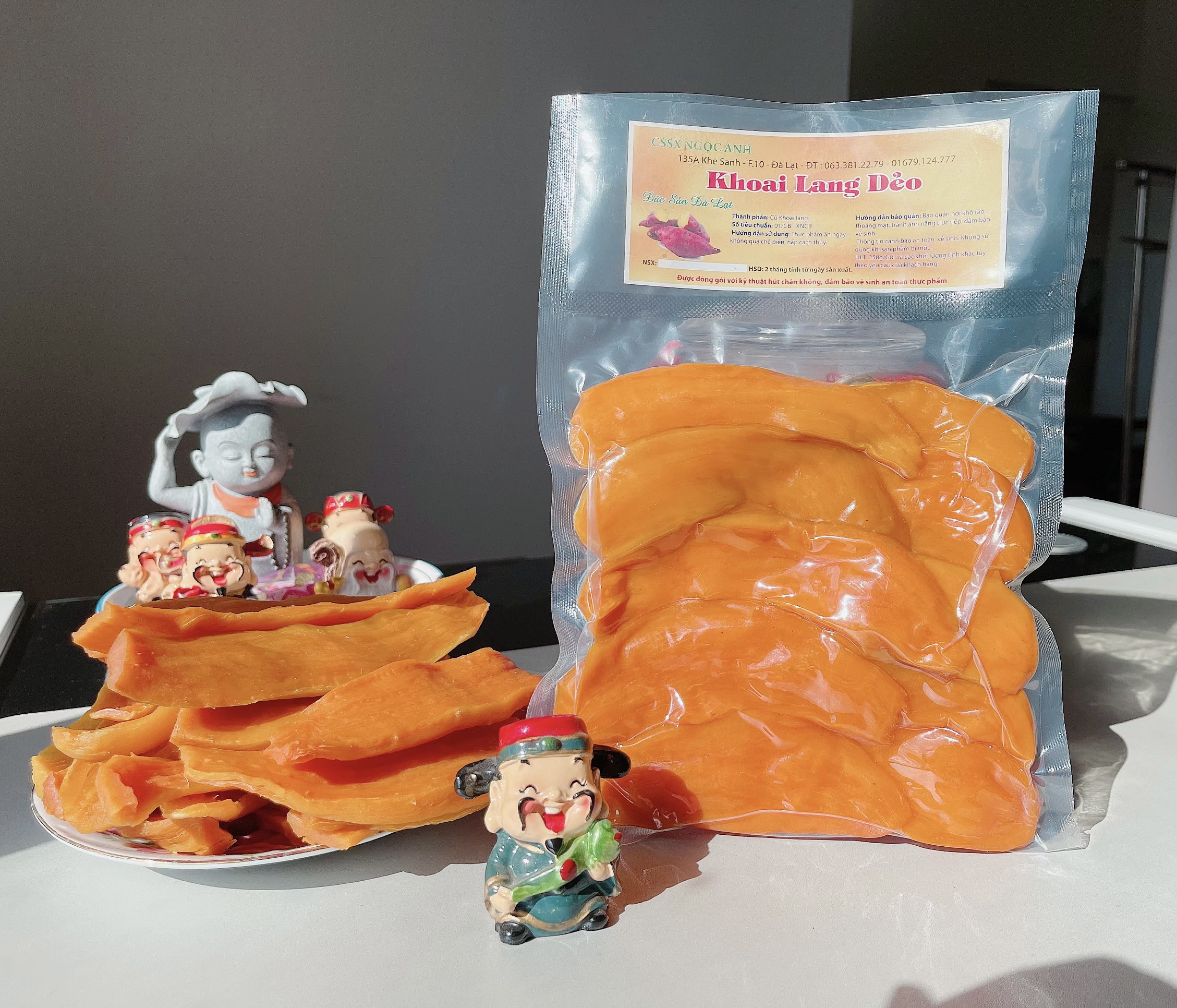 Khoai Lang Dẻo Đà Lạt dạng lát – Moony Farm