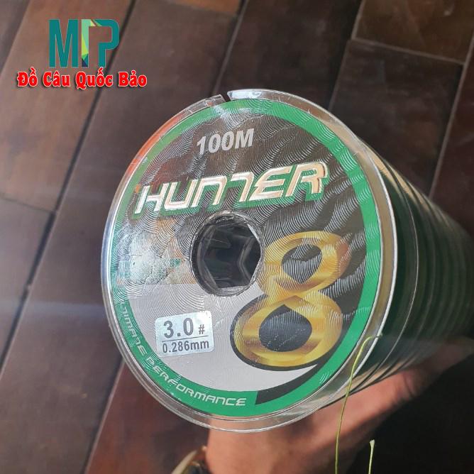 [Siêu mịn-Siêu khỏe] Dây Câu Dù-PE Hunter X8