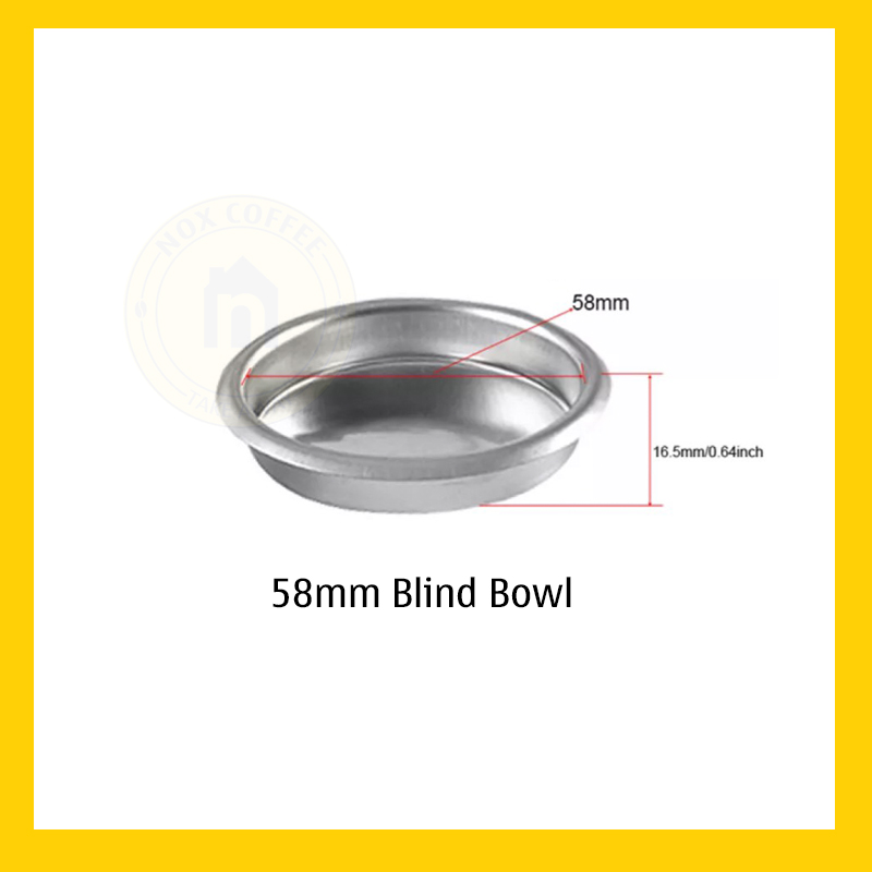 Phin Mù Inox Vệ Sinh Máy Pha Cà Phê Size 58mm