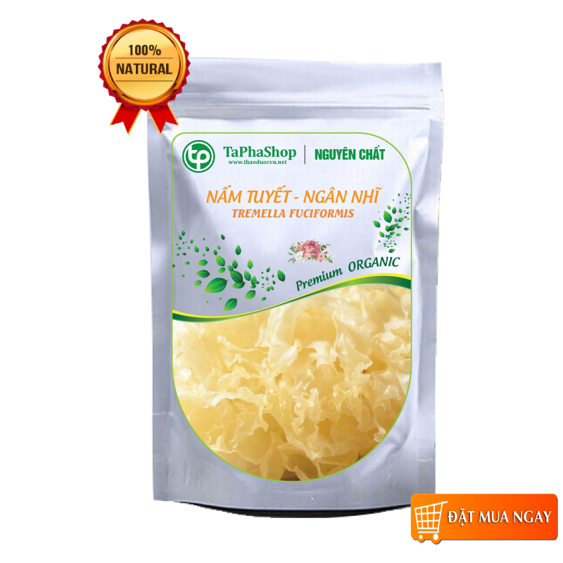 Nấm tuyết khô 100g cao cấp, loại 1 - tấn phát