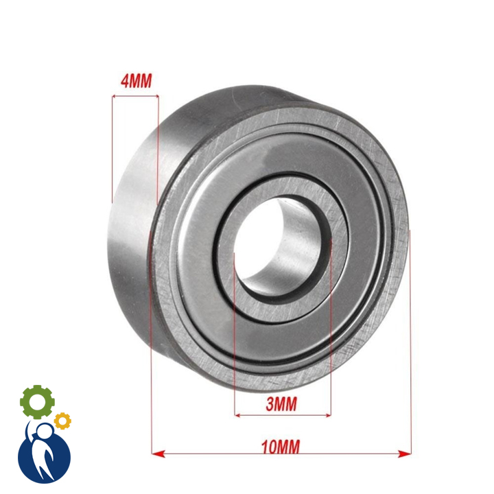 Vòng bi trục 3mm 3x10x4mm 623zz