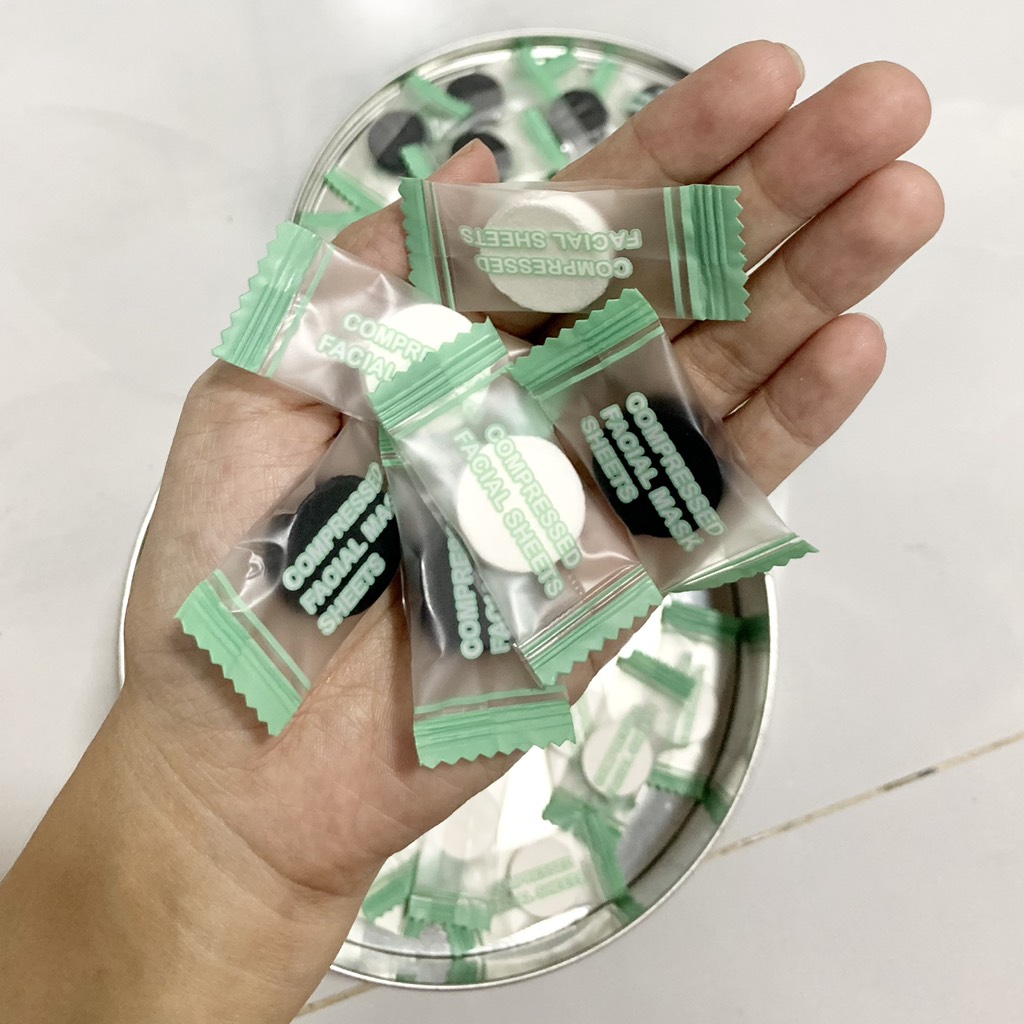Mặt Nạ Dạng Nén Miniso