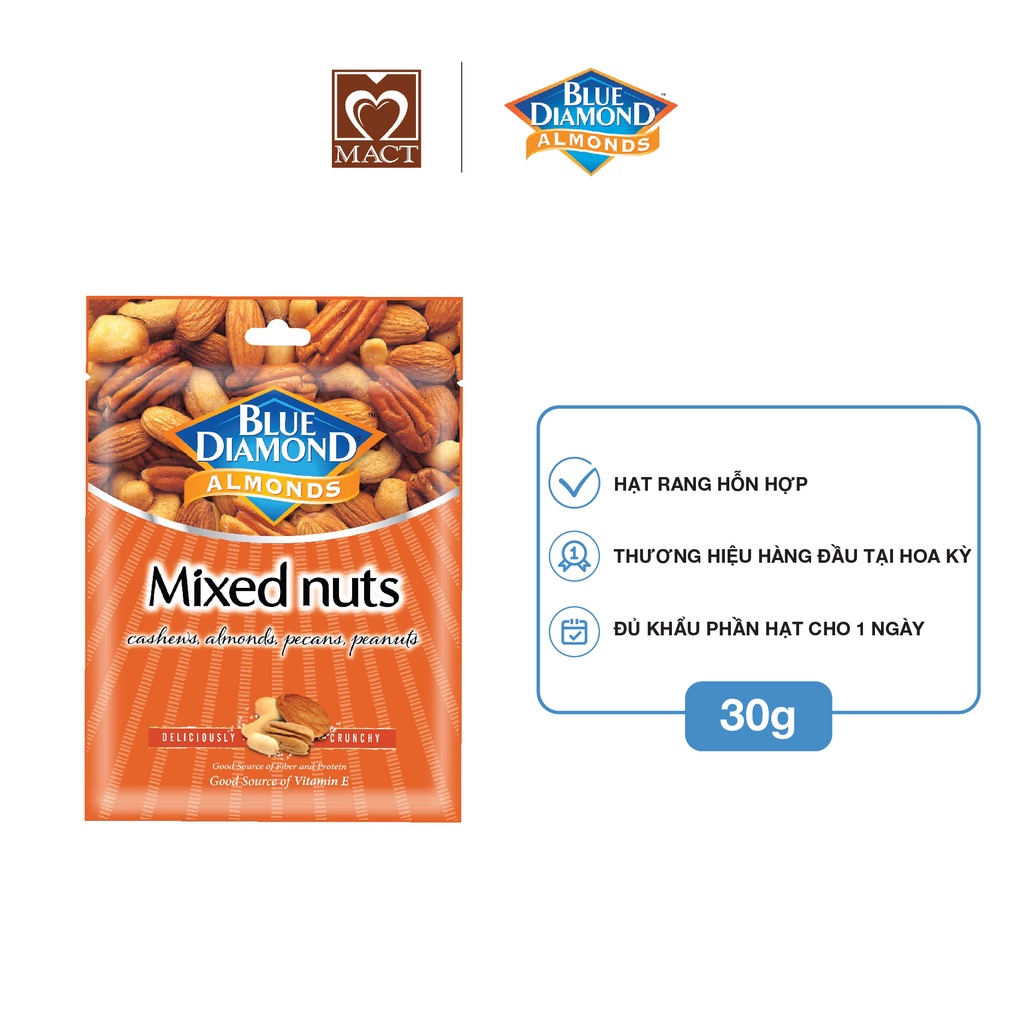 Blue Diamond Roasted Nut Mix - Mixed Nuts