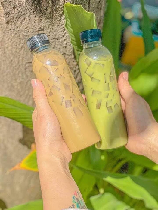 SET 10 CHAI NHỰA TRÒN MIỆNG NHỎ 330ML