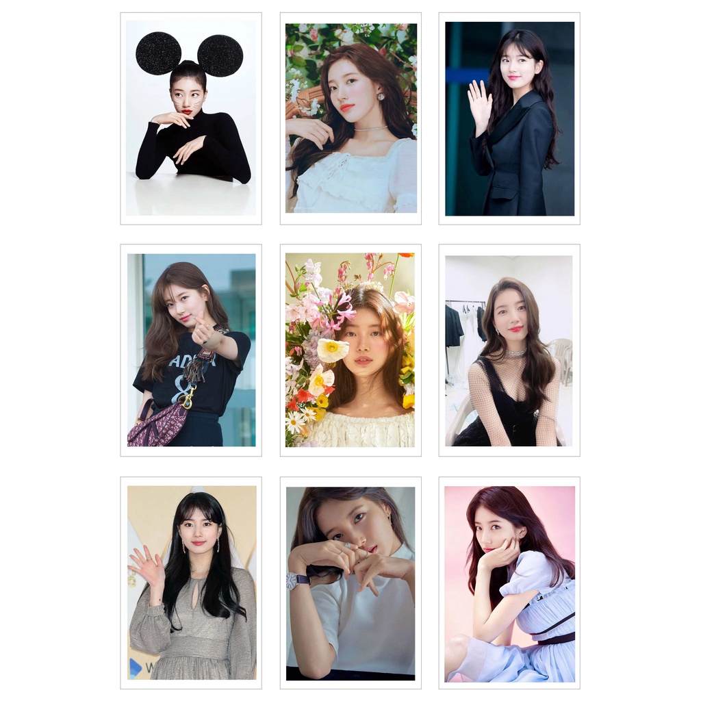[HCM]Ép Lụa] Lomo Card 45 Ảnh SUZY BAE