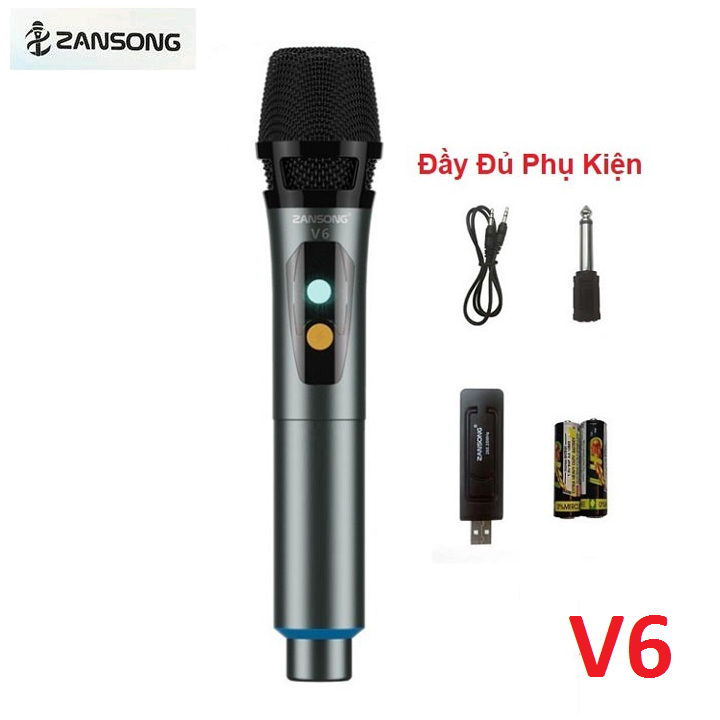 Micro Karaoke không dây V6