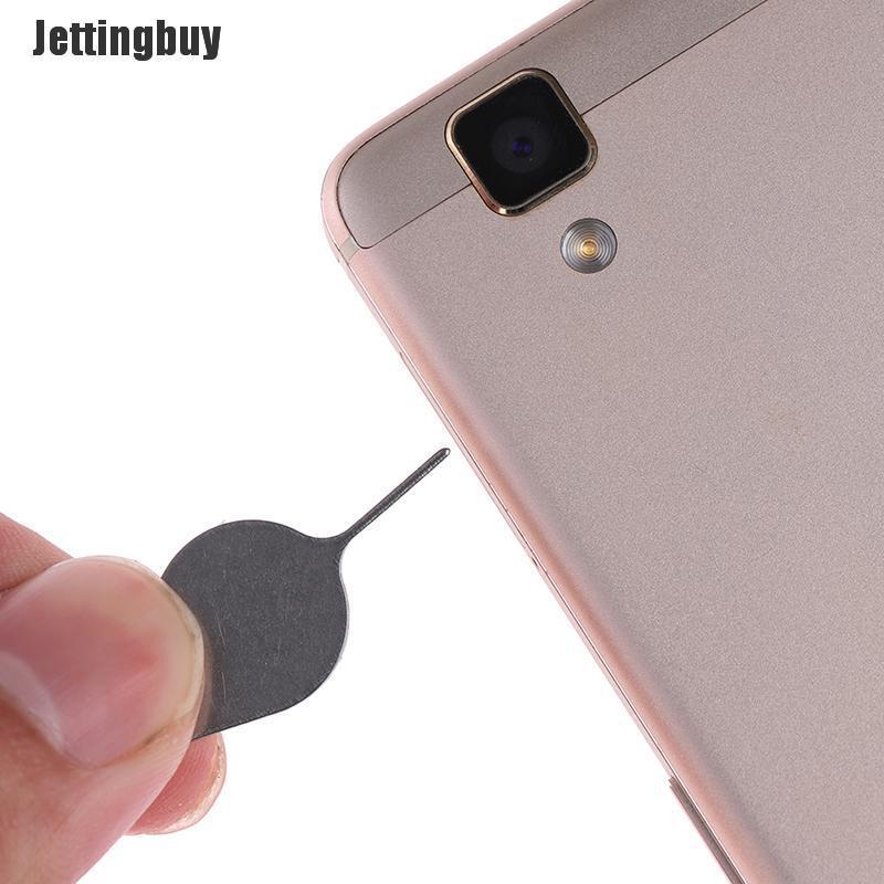 Jettingbuy 3pcs/set Sim Card Tray Removal Eject Pin Key Tool Stainless Needle for Phone