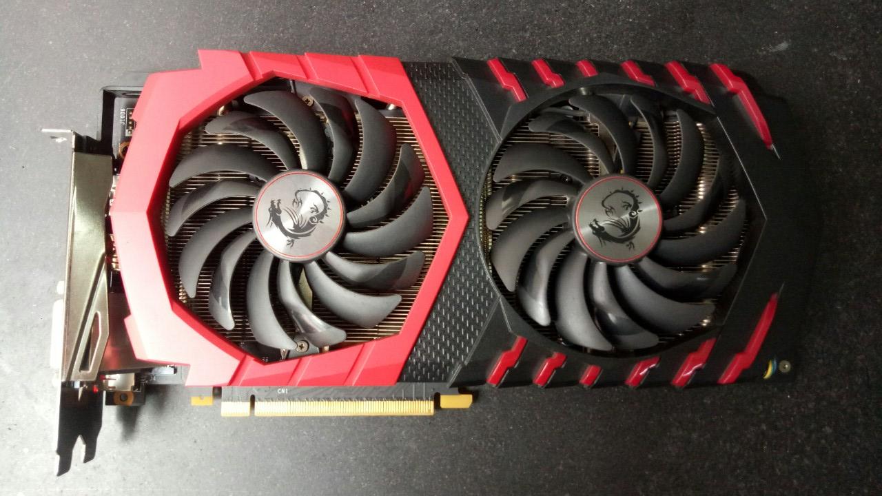 VGA MSI GTX 1060 Game X 6b\192 bit