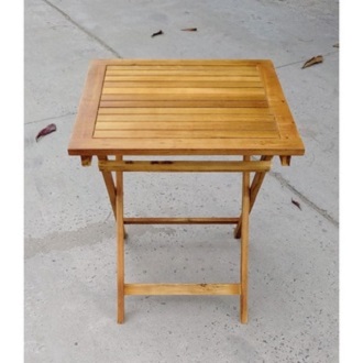 Bàn Ghế Gỗ Tràm Cao 70cm
