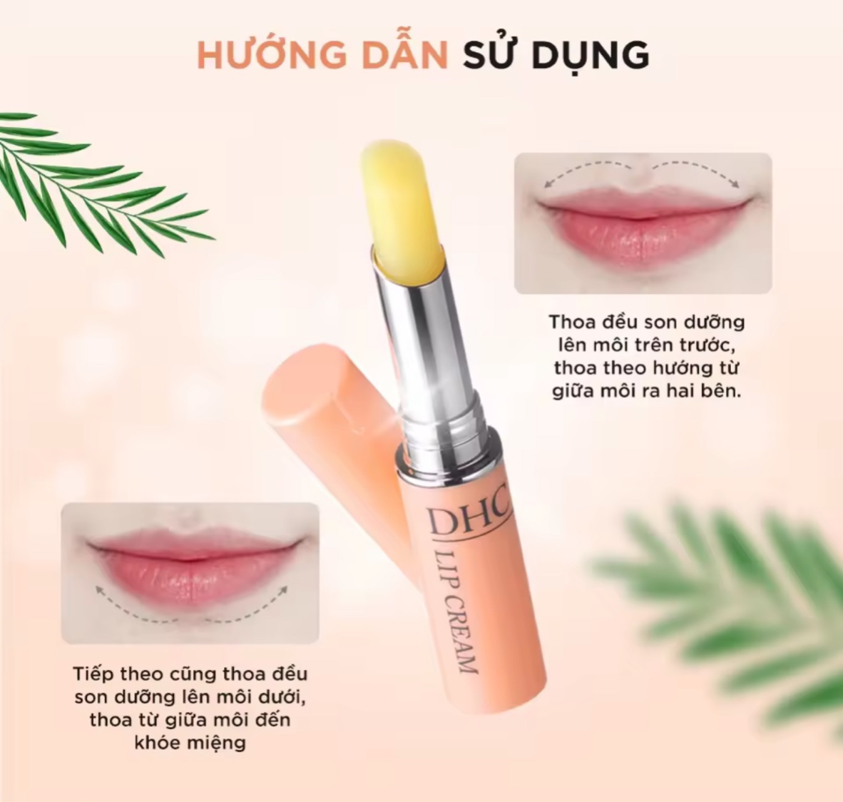 Son dưỡng môi DHC Lip Cream Nhật Bản