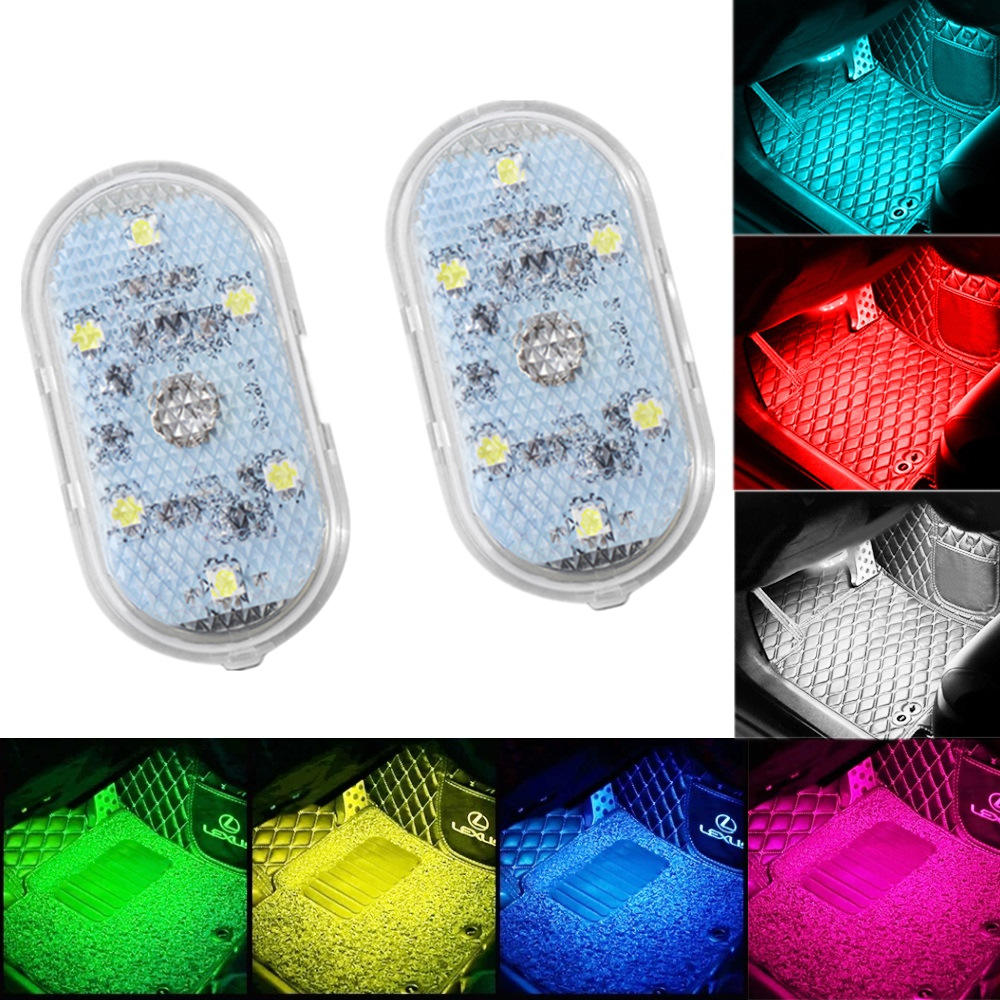 Đèn LED Mini  Cảm Ứng, Chiếu Sáng Nội Thất Ô-Tô, Đọc Sách ( Có Nhiều Màu Sắc)