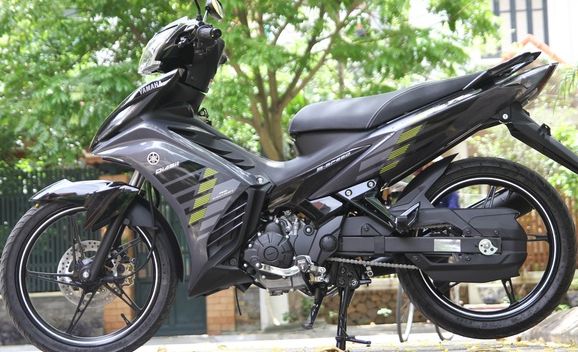 Tem Rời Exciter 135  Zin 2014 Dán Xe Xám Đen - Tem Chuẩn Hình - Không Phai Màu