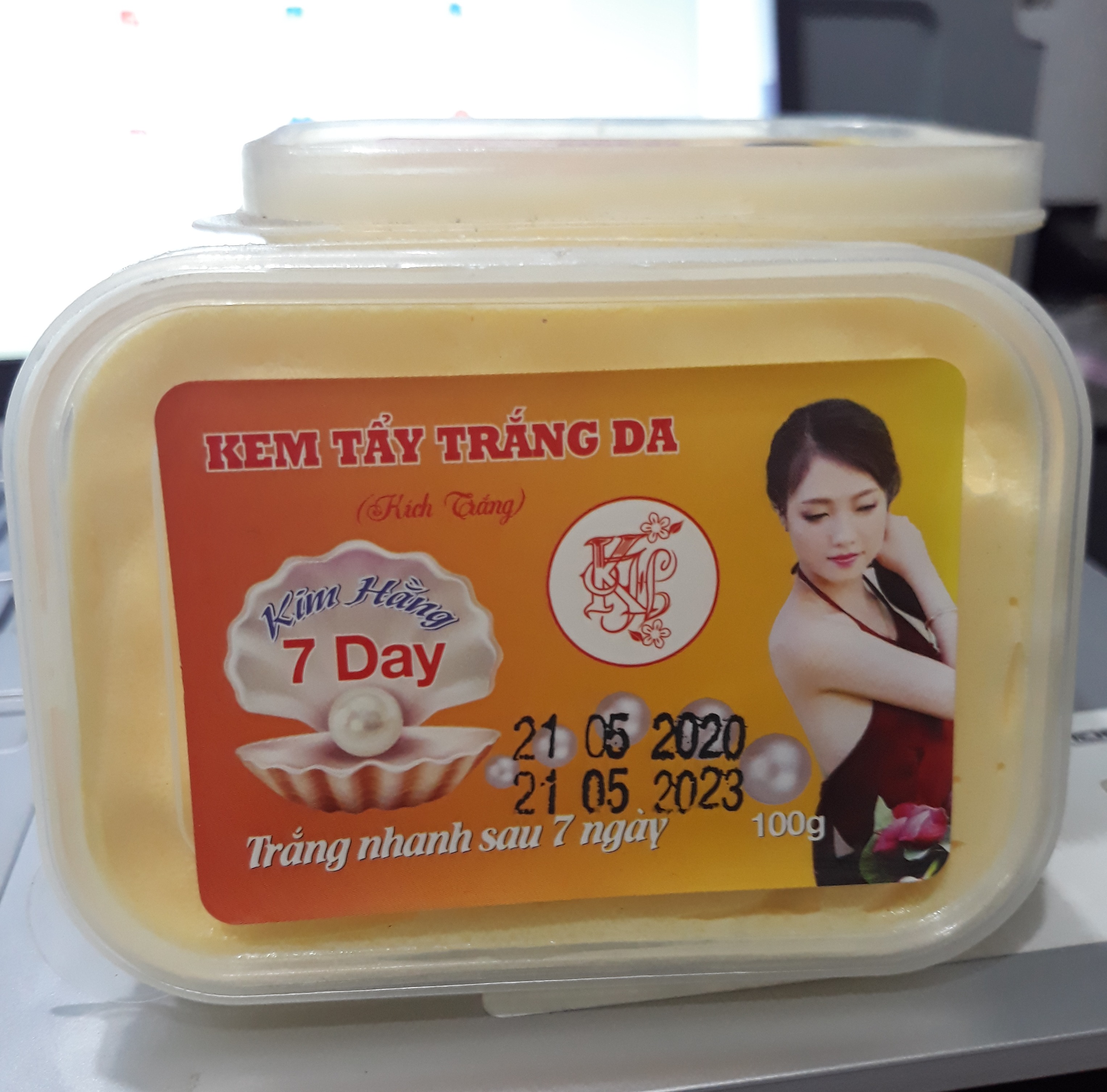 kem trắng da 7 day