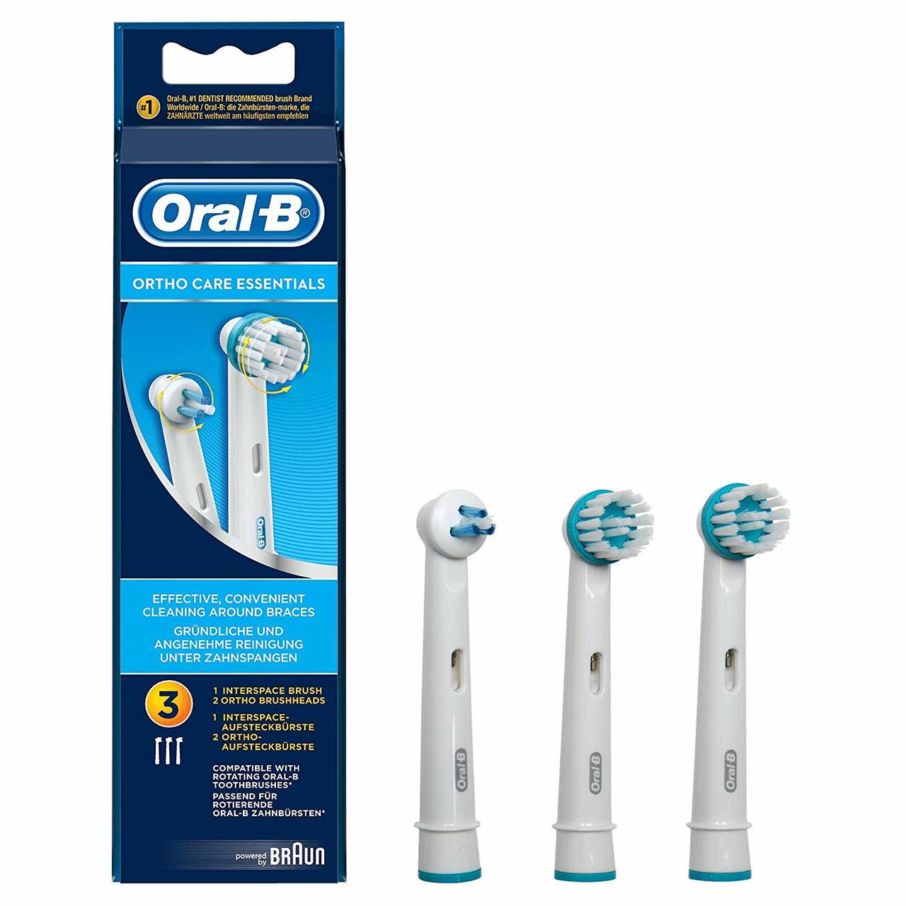Set 3 đầu bàn chải điện Braun Oral B