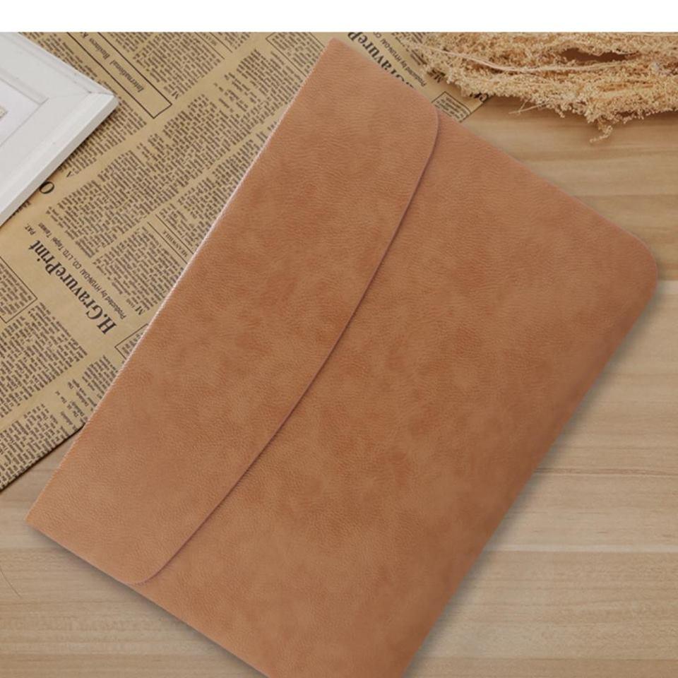 Bao da, túi da chống sốc cho Macbook, Laptop 13.3 inch (Cho Macbook Air đời 2018 / Macbook Pro 13.3 inch đời từ 2016 đến 2018)