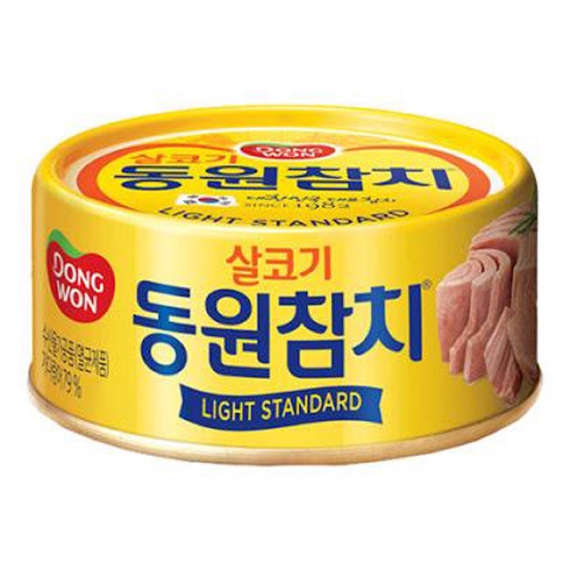 Cá ngừ đóng hộp không cay Dongwon 250g