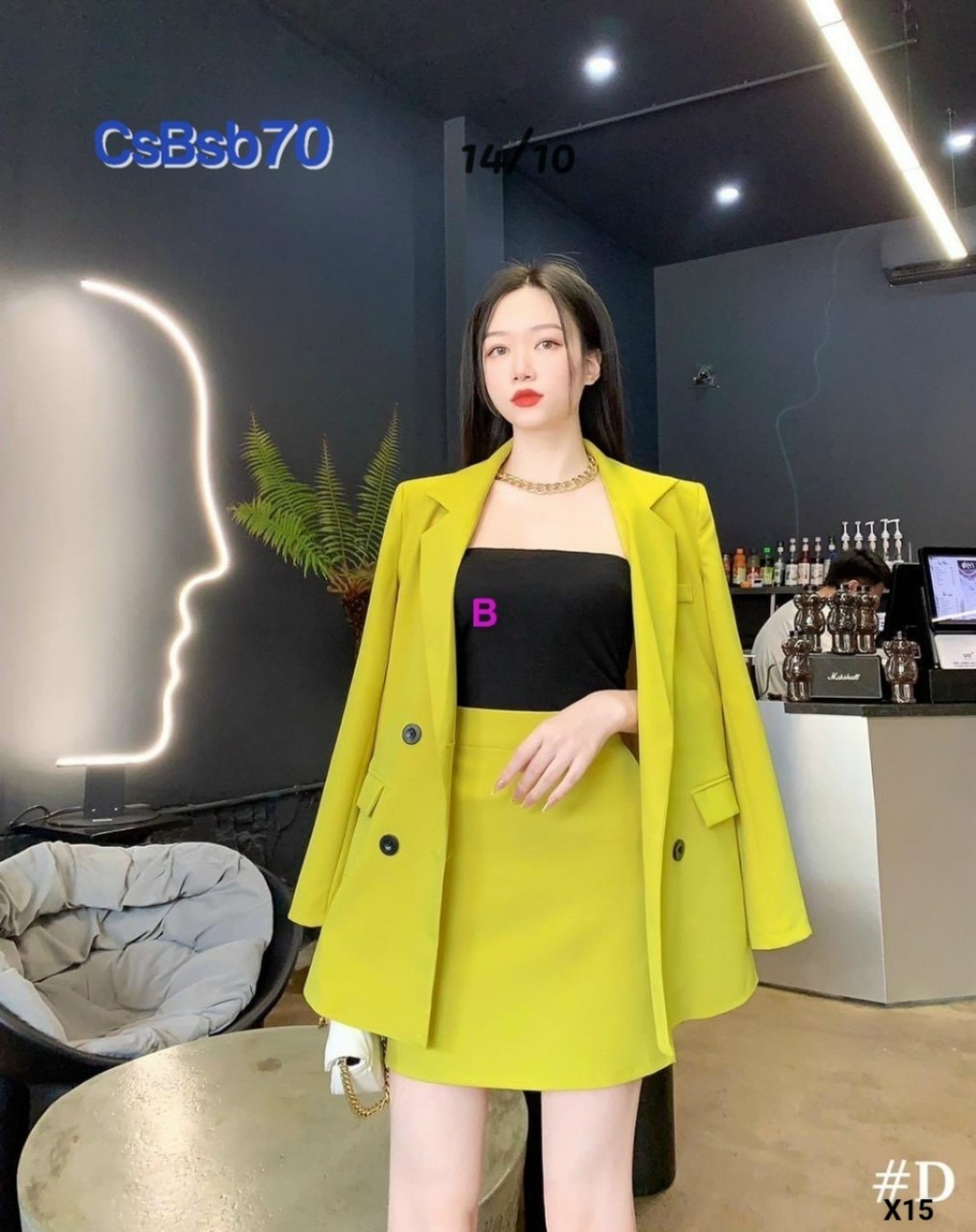 Sét đầm kèm áo khoác vest xinh đủ màu sang chảnh ld0323