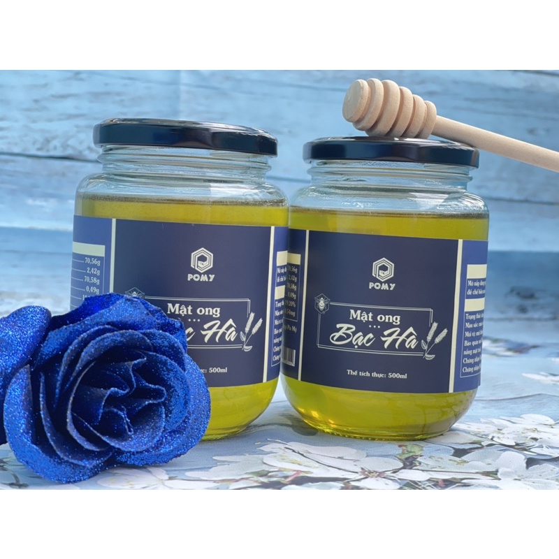 [CHÍNH HÃNG] Mật ong hoa bạc hà Po Mỷ 500ml